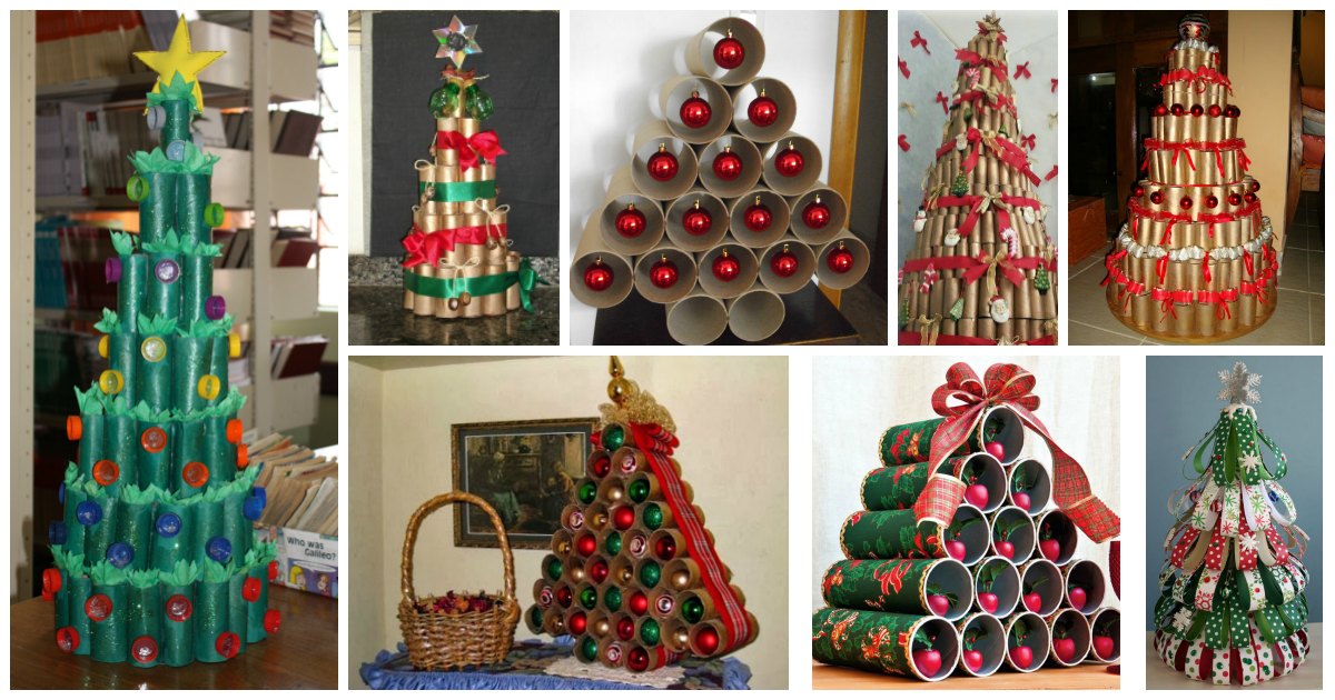 Árvore de Natal  Árvore de Natal Infantil DIY